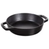 Staub Koekenpan Met 2 Handgrepen 20 Cm, Zwart