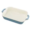 Staub Ovenschaal 20 Cm, Rechthoekig, Antiek Turquoise -Heet Kook Verkoop 40511 868 1