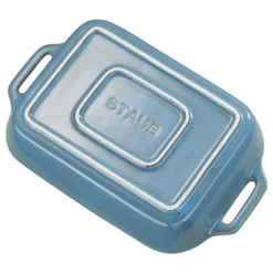 Staub Ovenschaal 27 Cm, Rechthoekig, Antiek Turquoise -Heet Kook Verkoop 40511 886 3