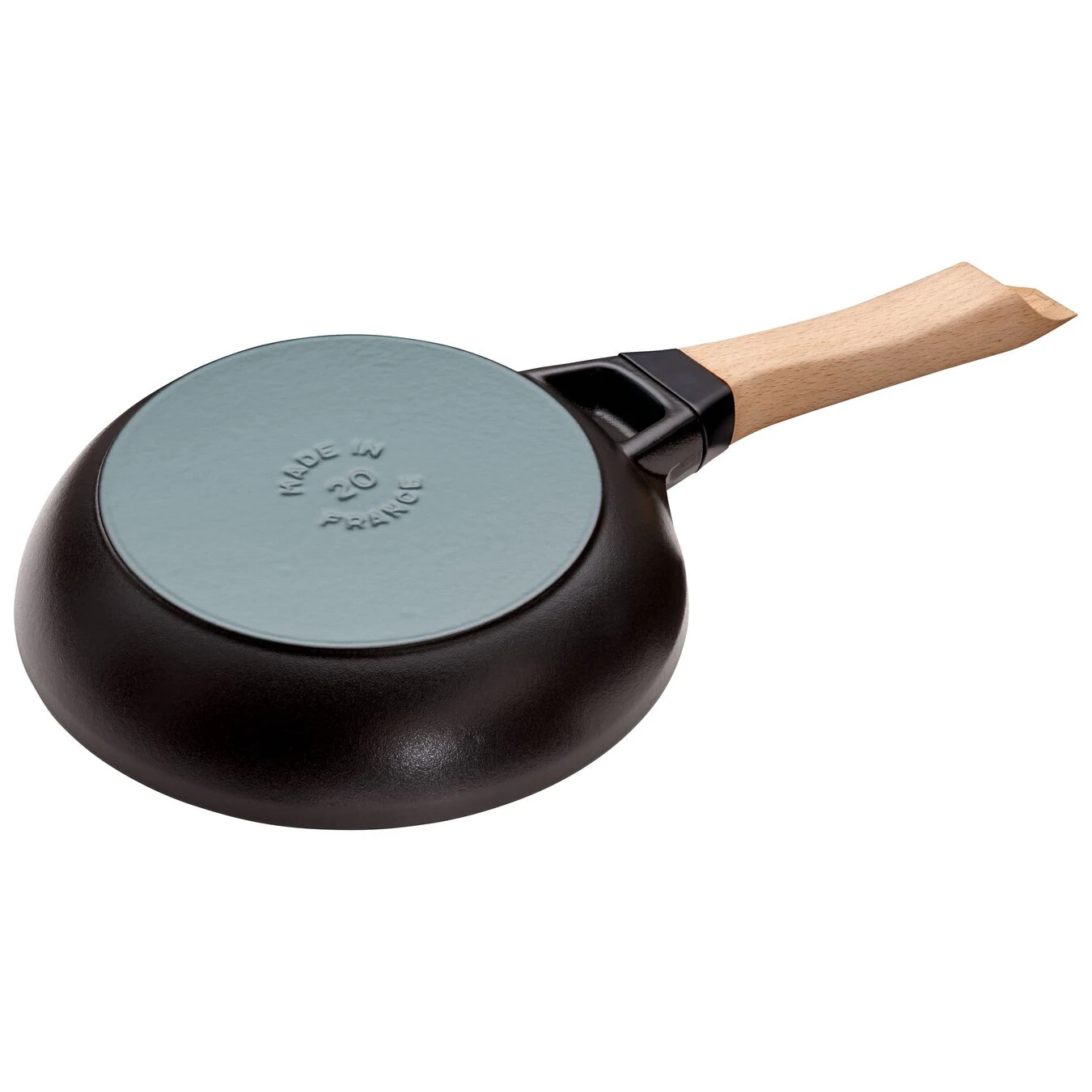 Staub Koekenpan Met Houten Handvat 20 Cm, Zwart 4 Staub Koekenpan Met Houten Handvat 20 Cm, Zwart - Afbeelding 2