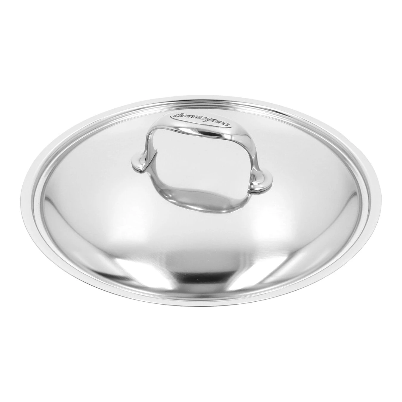 Demeyere Deksel 24 Cm, 18/10 Roestvrij Staal 3 Demeyere Deksel 24 Cm, 18/10 Roestvrij Staal