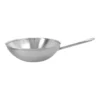 Demeyere Wok Vlakke Bodem 30 Cm -Heet Kook Verkoop 40850 604 0 01
