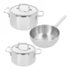 Demeyere Pannenset, 3-delig -Heet Kook Verkoop 40850 730 0 01