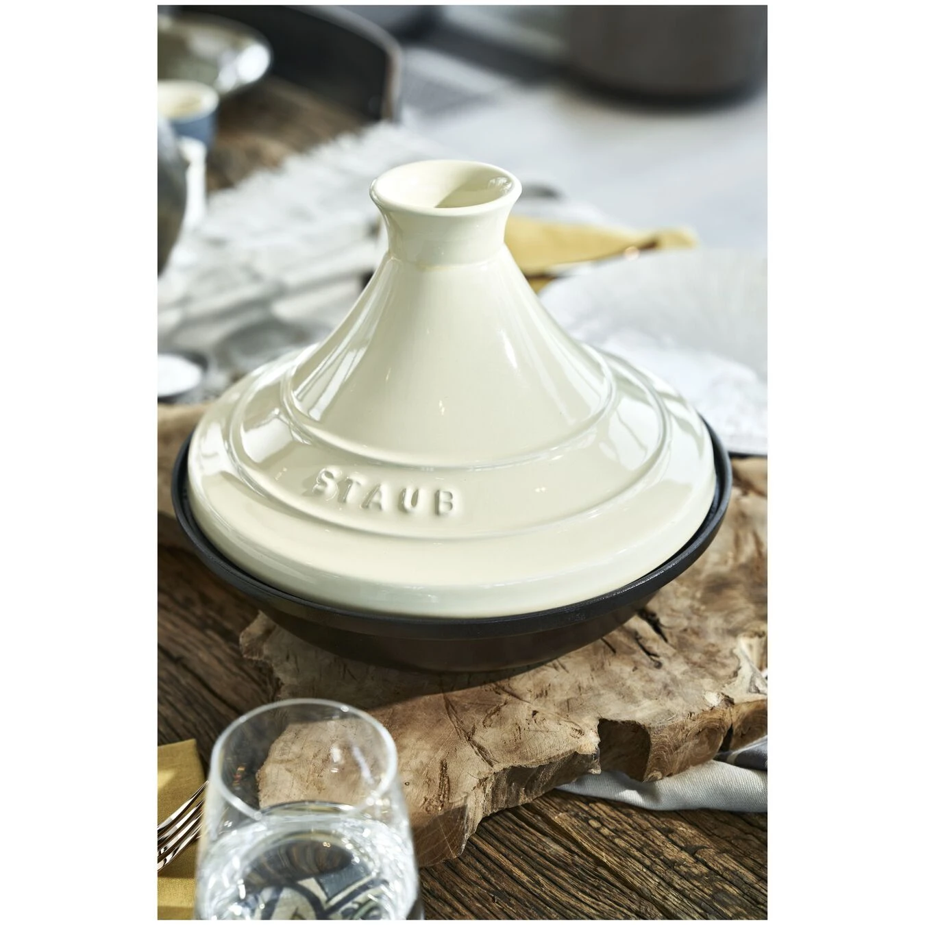 Staub Tajine 28 Cm 5 Staub Tajine 28 Cm - Afbeelding 3