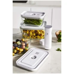 Zwilling Vacuümdozenset, S/M/L / 3-delig, Grijs -Heet Kook Verkoop 424419487