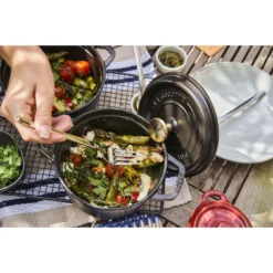 Staub Gietijzeren Braadpan 16 Cm / 1,25 L, Rond, Zwart -Heet Kook Verkoop 424422438