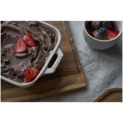 Staub Ovenschaal 20 Cm, Rechthoekig, Ivoorwit -Heet Kook Verkoop 424424256