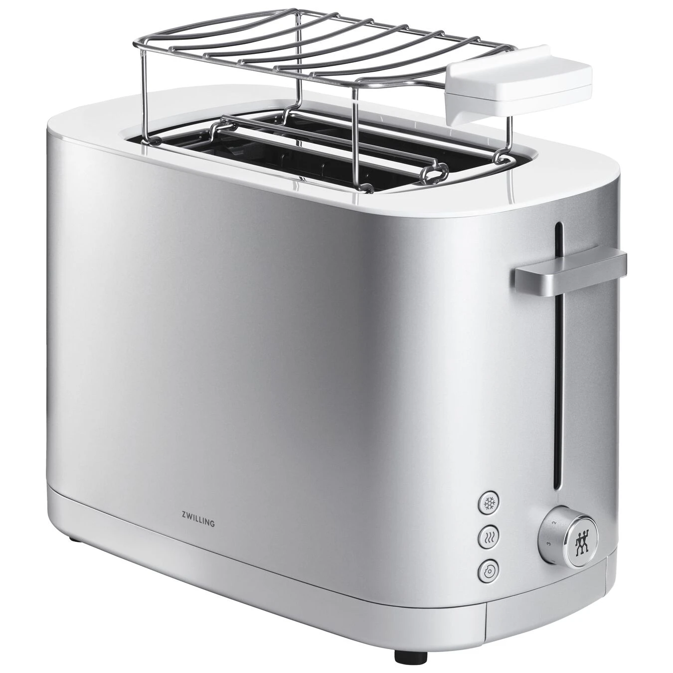 Zwilling Broodjeswarmer, 2 Gleuven 2 Sneden, Zilver 4 Zwilling Broodjeswarmer, 2 Gleuven 2 Sneden, Zilver - Afbeelding 2