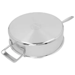 Demeyere Sauteerpan Met Dubbelwandig Deksel 28 Cm / 4,75 L -Heet Kook Verkoop 5412191604298 5 60428 A60528 kop