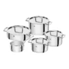 Zwilling Pannenset, 5-delig 1 Zwilling Pannenset, 5-delig -Heet Kook Verkoop 66060 004 0 1