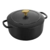 Ballarini Gietijzeren Braadpan 20 Cm / 2,5 L, Rond, Zwart -Heet Kook Verkoop 75003 539 0 000001045