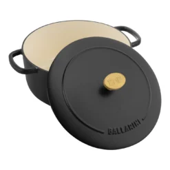Ballarini Gietijzeren Braadpan 20 Cm / 2,5 L, Rond, Zwart -Heet Kook Verkoop 75003 539 0 000001067
