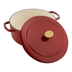 Ballarini Gietijzeren Braadpan 20 Cm / 2,5 L, Rond, Rood -Heet Kook Verkoop 75003 560 0 000001070