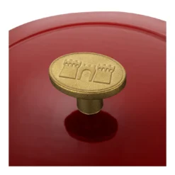 Ballarini Gietijzeren Braadpan 20 Cm / 2,5 L, Rond, Rood -Heet Kook Verkoop 75003 560 0 000001078