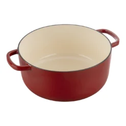 Ballarini Gietijzeren Braadpan 26 Cm / 5,5 L, Rond, Rood -Heet Kook Verkoop 75003 563 0 000001195