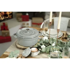 Staub Gietijzeren Braadpan 22 Cm / 2,5 L, Rond, Grafietgrijs 10 Staub Gietijzeren Braadpan 22 Cm / 2,5 L, Rond, Grafietgrijs -Heet Kook Verkoop 750047423