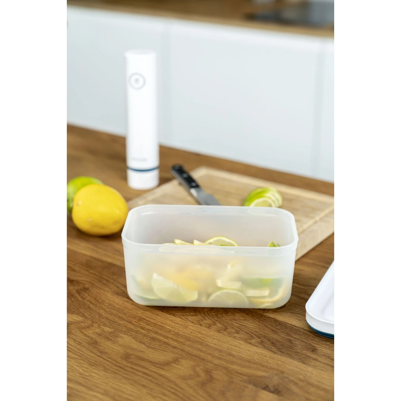 Zwilling Vacuümdoos M, Kunststof, Semitransparan-La-Mer Blauw 8 Zwilling Vacuümdoos M, Kunststof, Semitransparan-La-Mer Blauw - Afbeelding 6