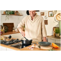 Ballarini Gietijzeren Braadpan 20 Cm / 2,5 L, Rond, Zwart -Heet Kook Verkoop 750060369