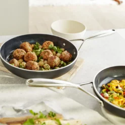 Demeyere Bakpannenset, 2-delig, 30 & 20cm -Heet Kook Verkoop DM alu plus 3 ceraforce 24cm pan