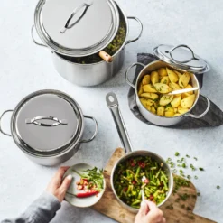 Demeyere Kookgerei- En Messenset, 9-Delig -Heet Kook Verkoop Resto 3