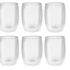 Zwilling Dubbelwandig Koffieglazen Set, 6-delig -Heet Kook Verkoop set zw sorrento koffieglazen 39500 076 0 5