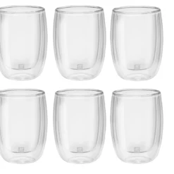 Zwilling Dubbelwandig Koffieglazen Set, 6-delig