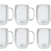 Zwilling Dubbelwandig Koffieglazen Set, 6-Delig -Heet Kook Verkoop set zw sorrento koffieglazen met oor 39500 112 0 3