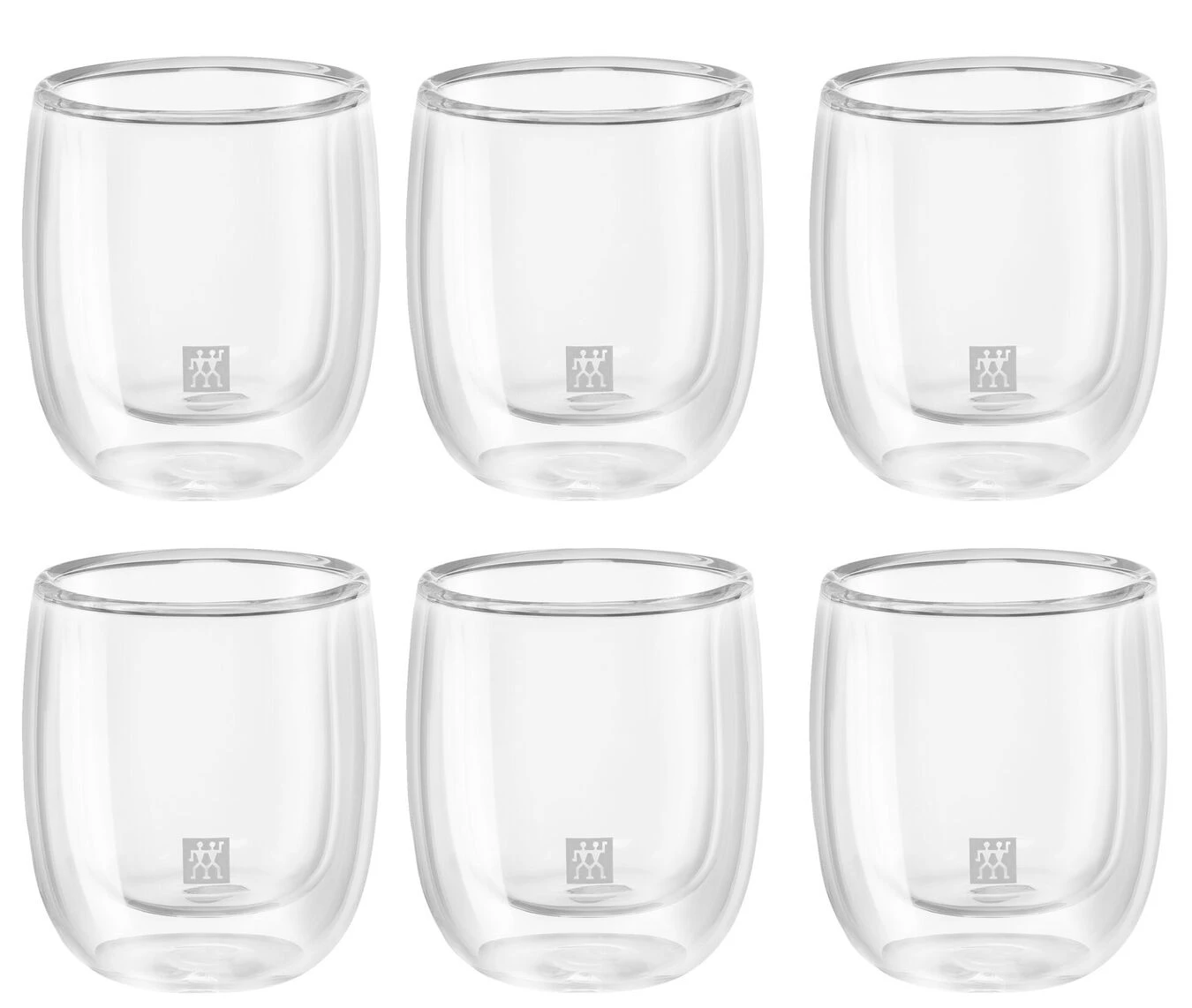 Zwilling Dubbelwandig Espressoglazenset, 6-delig 3 Zwilling Dubbelwandig Espressoglazenset, 6-delig